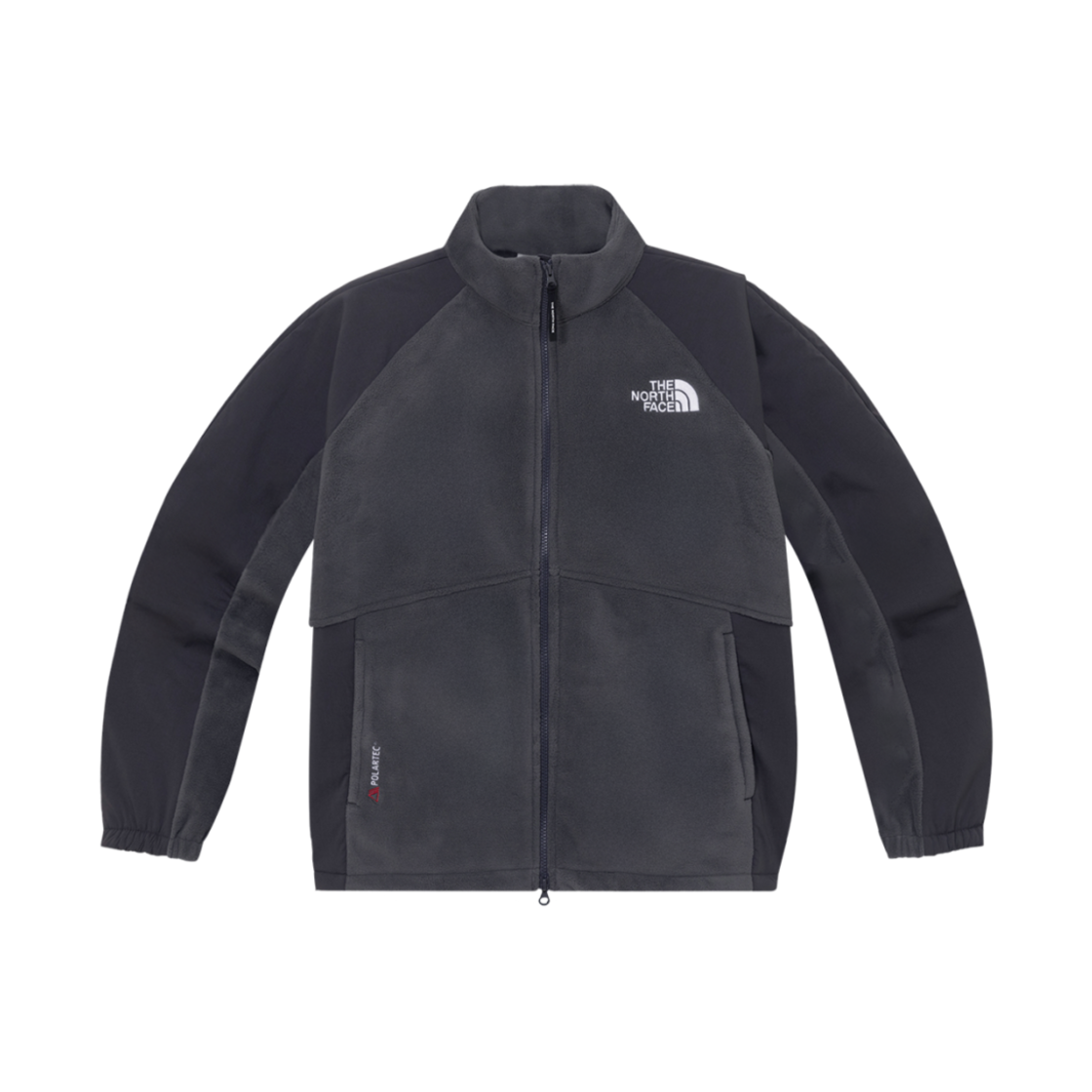 NJ4FQ51L The North Face Banff Fleece Jacket Gray