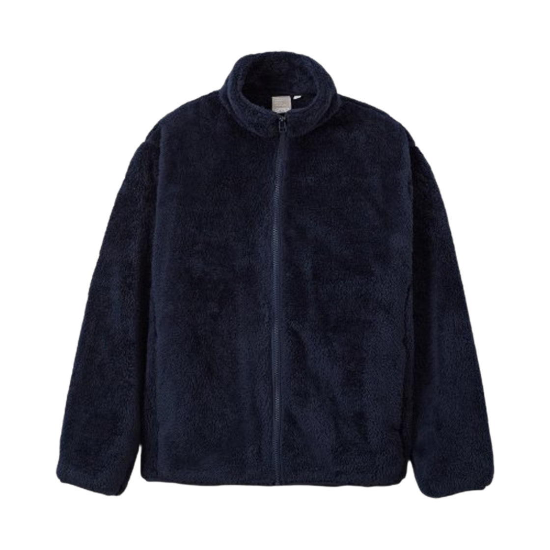 스파오 베이직 퍼 플리스 집업 네이비(Spao Basic Fur Fleece Zip Up Navy)