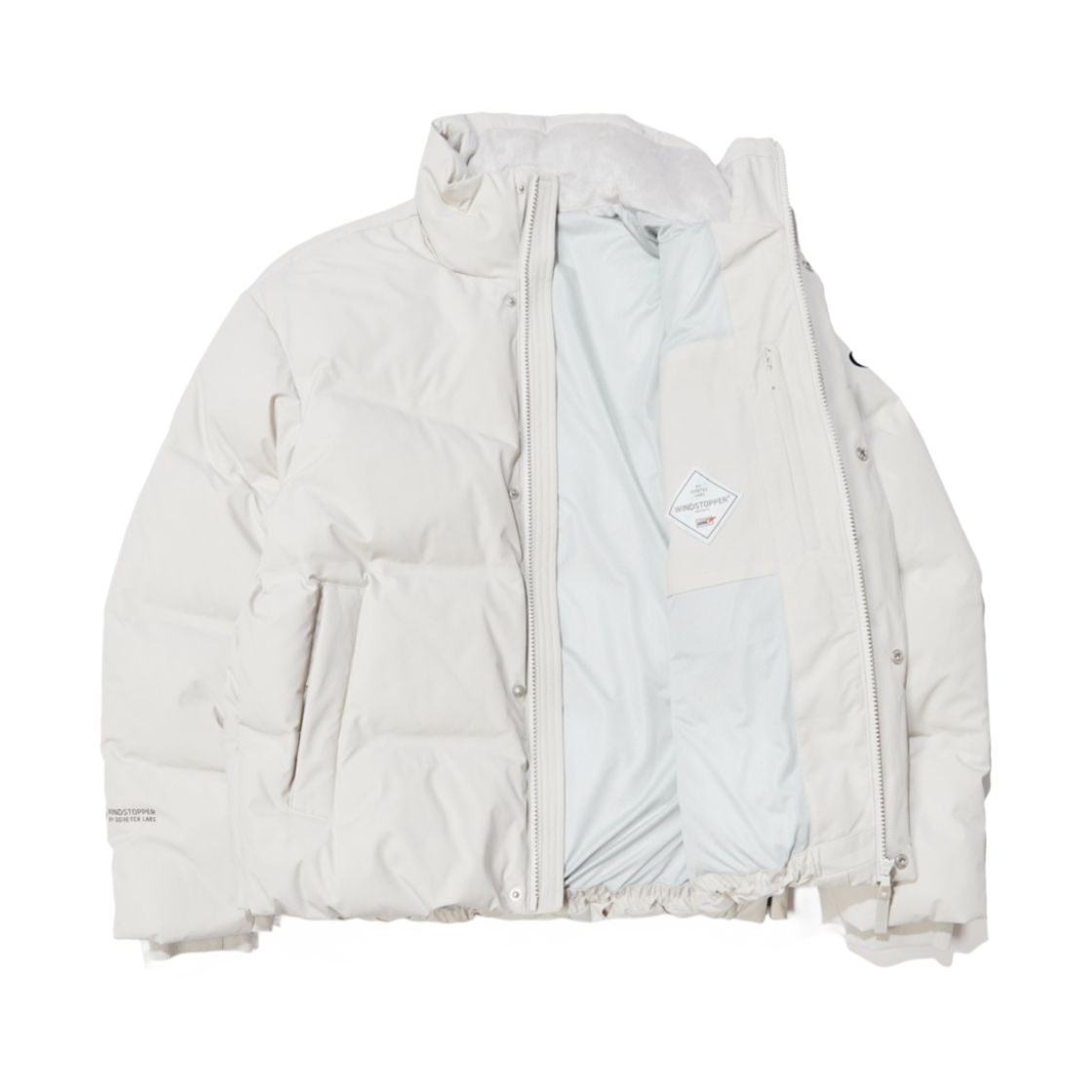 (W) 아이더 스테롤 Q 윈드스토퍼 다운 자켓 오트밀 그레이((W) Eider Stelol Q Windstopper Down Jacket Oatmeal Grey) - 3