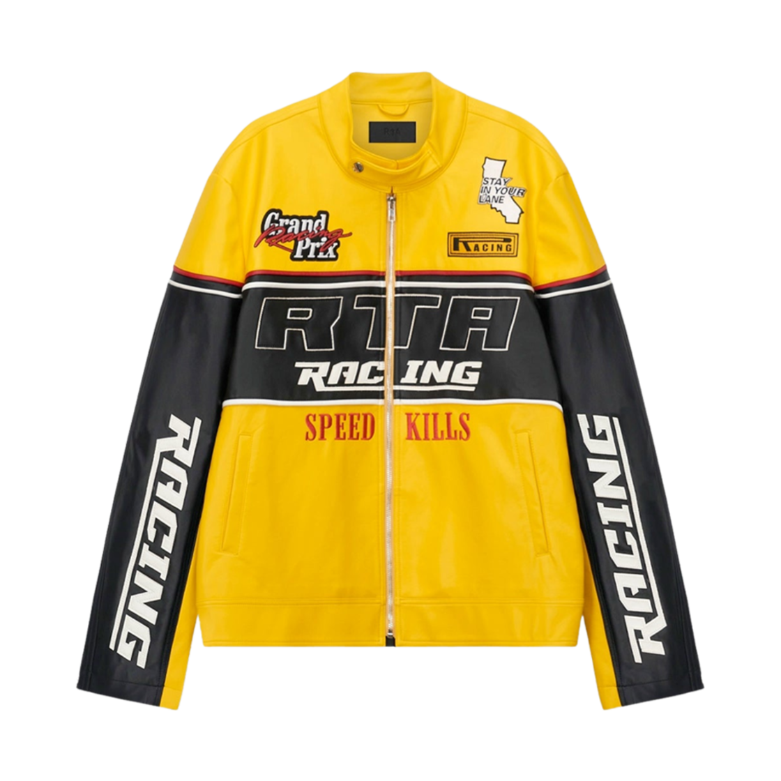 RTA 조나 레이싱 자켓 옐로우 블랙(RTA Jonah Racing Jacket Yellow Black)