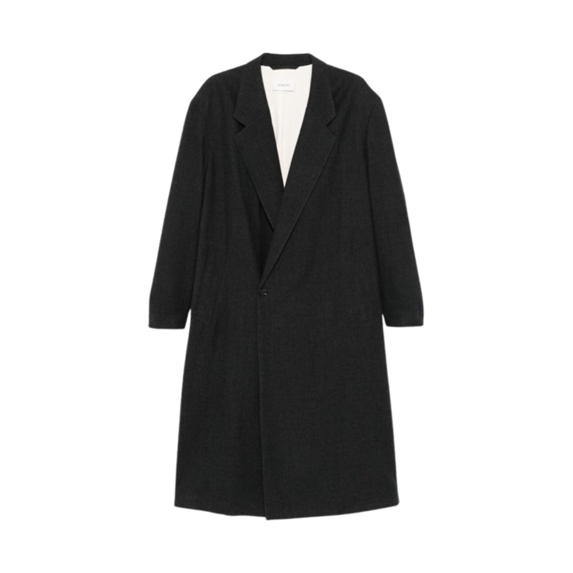 르메르 맥시 더블 울 코트 앤트러사이트 그레이(Lemaire Maxi Double Wool Coat Anthracite Grey)