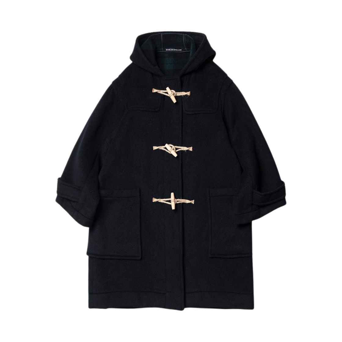 런던 트레디션 멜리나 레이디스 더플 코트 네이비 BW A06(London Tradition Melina Ladies Duffle Coat Navy BW A06)