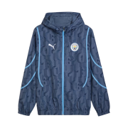 Puma Manchester City Prematch Woven Jacket Inky Blue