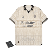 Puma x Pleasures AC Milan  2023/24 4th Jersey Authentic Pristine Granola (Non Marking Ver.)