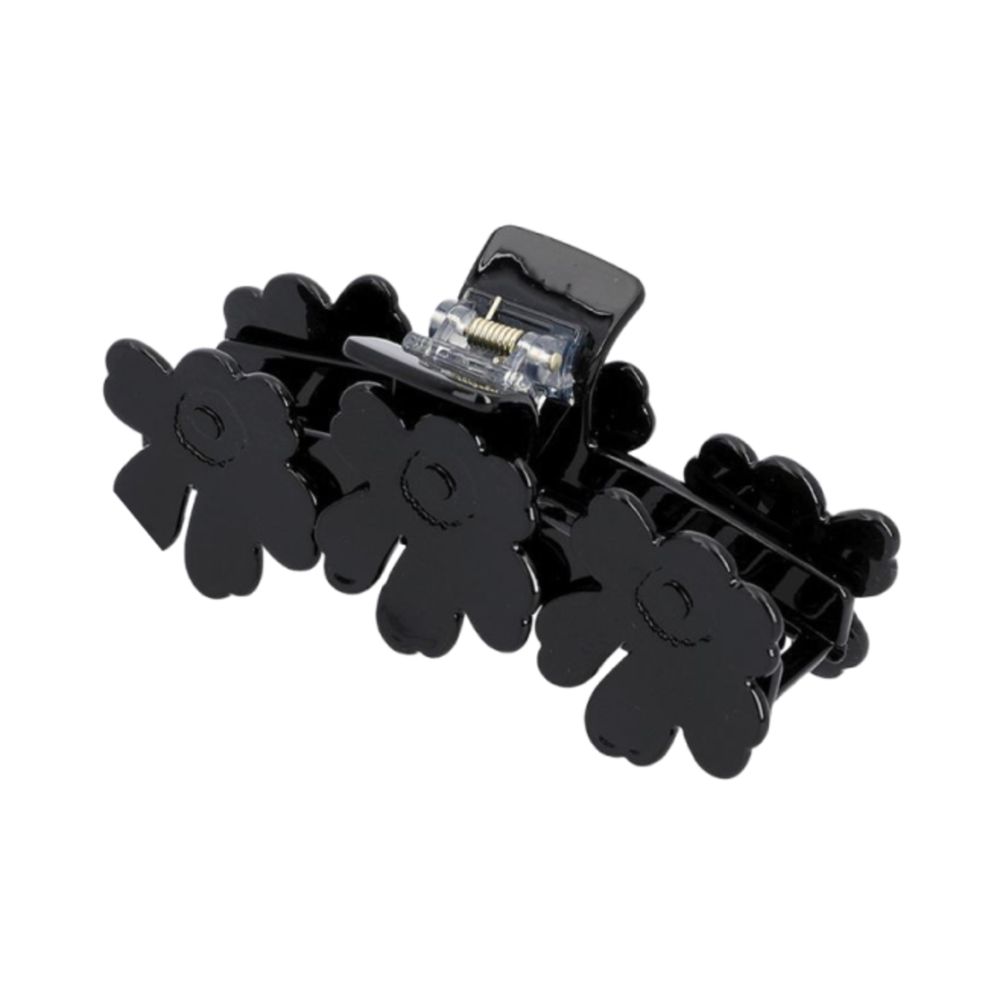 093933-999 Marimekko Unikko Mini Hair Clip Black