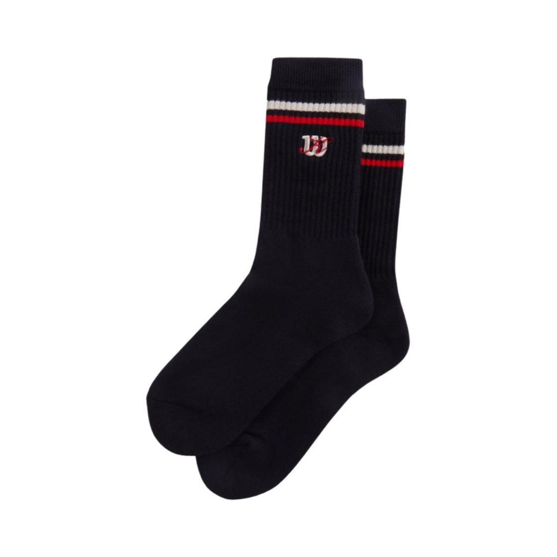 키스 x 윌슨 삭 블랙(Kith x Wilson Sock Black)