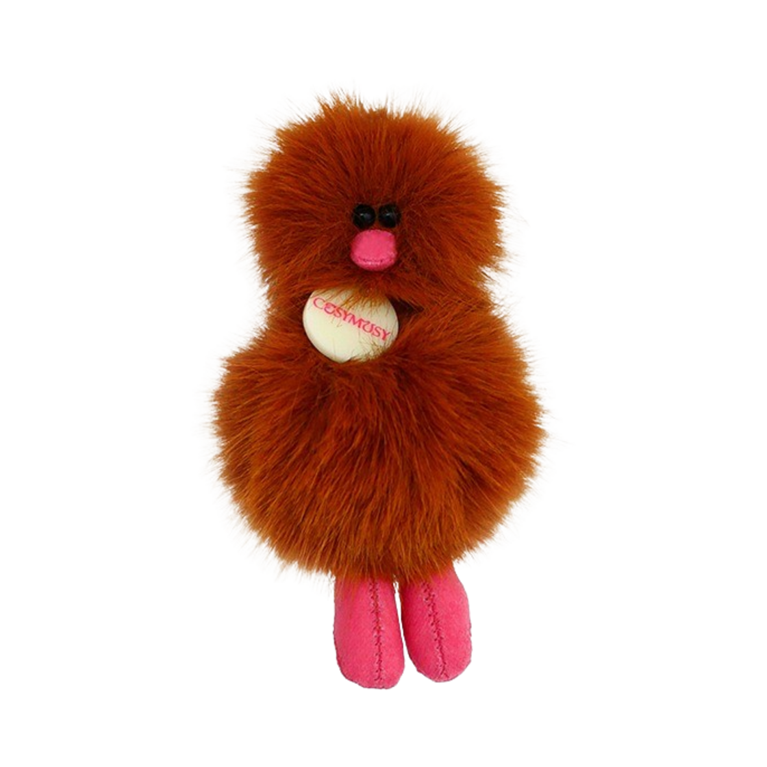 코지모지 미니버드 키링 초코(Cosymosy Mini Bird Bird Keyring Choco)