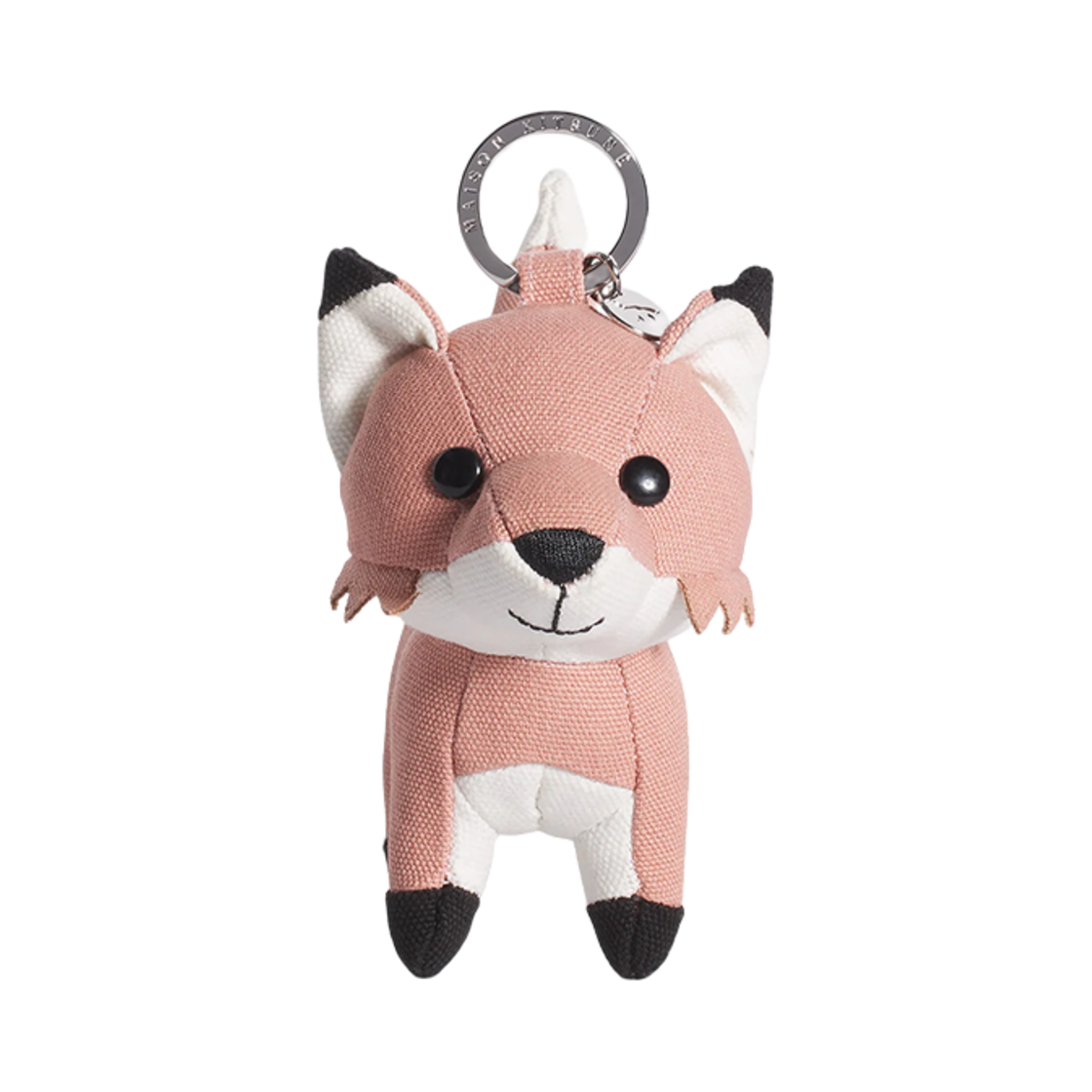 OW06906WW0107-0088 Maison Kitsune Fox Bag Charm Porcelaine Pink