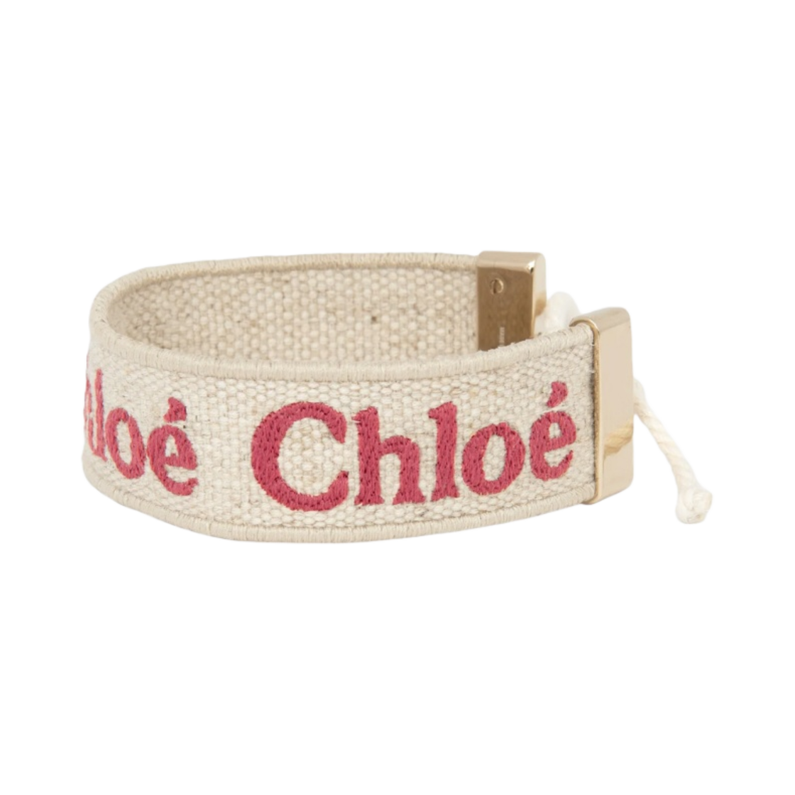 CHC23AFB19LCW96E (W) Chloe Woody Bracelet Beige Pink