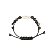 TOWTOW.ARCHIVE New Ethnic Wave Bracelet Black&White