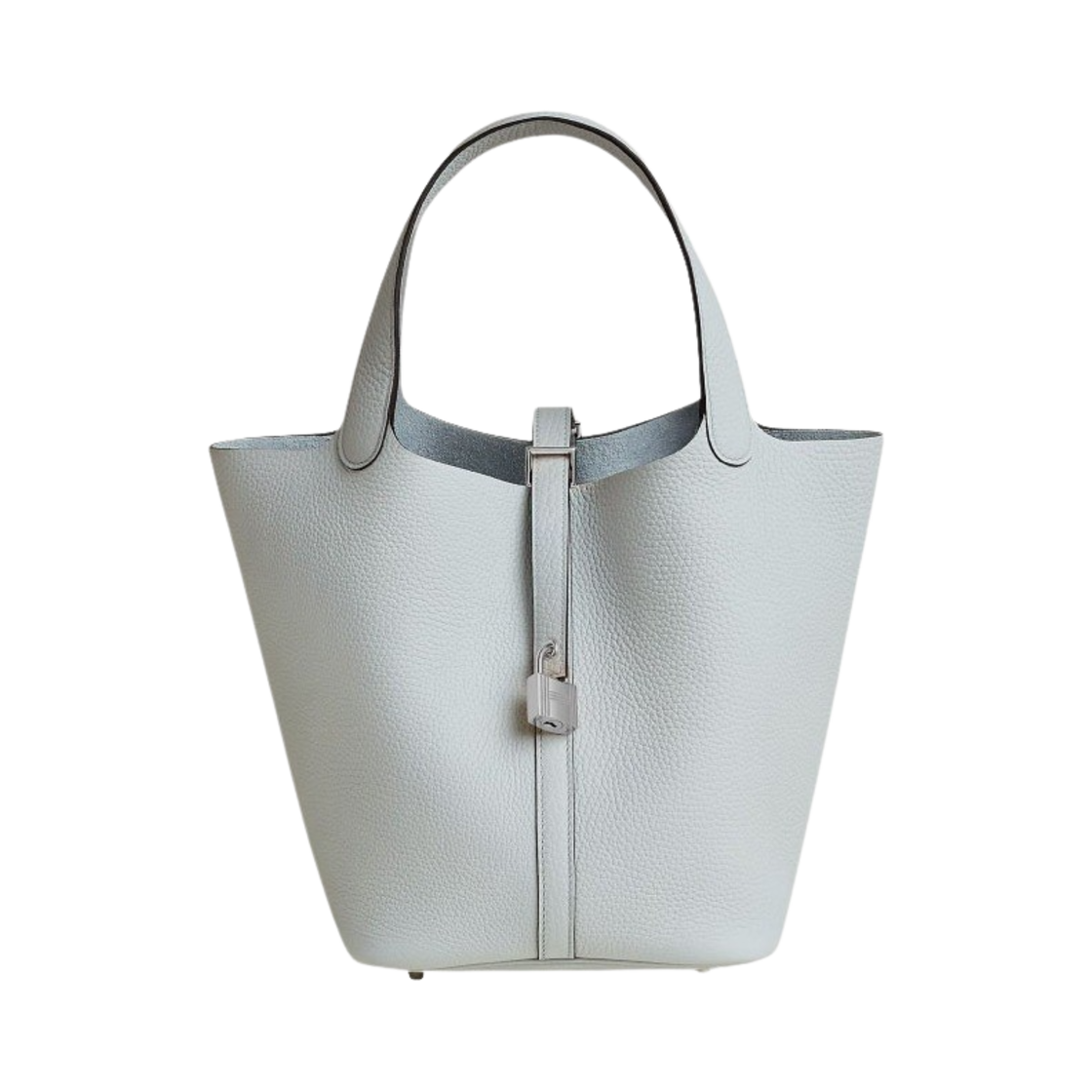 에르메스 피코탄 락 22 백 클레망스 & 팔라듐 하드웨어 블루 빨(Hermes Picotin Lock 22 Bag Clemence & Palladium Bleu Pale) - 1