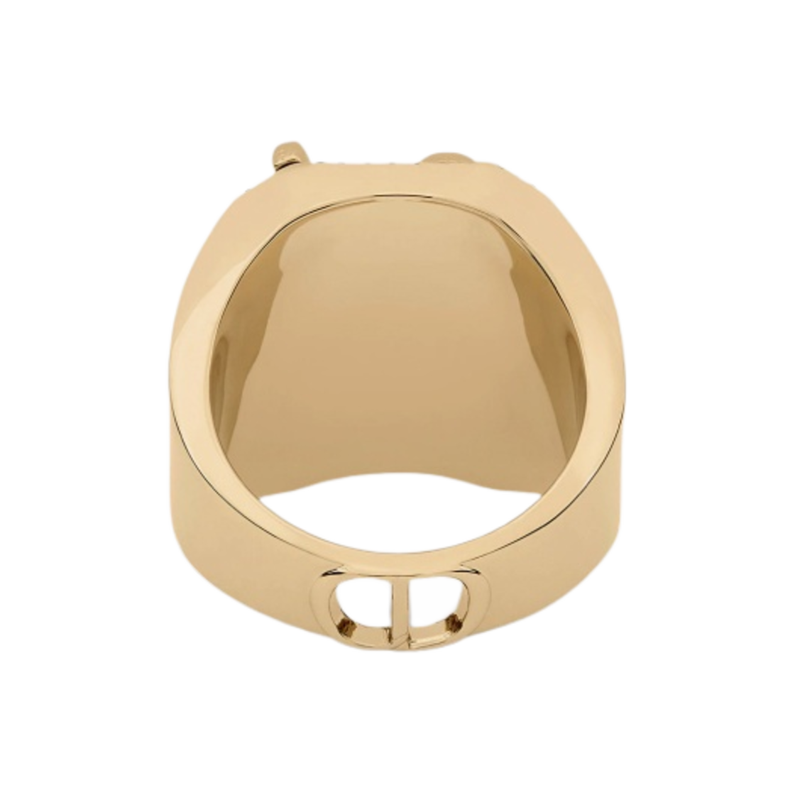디올 x 캑터스 잭 시그넷 링 골드 피니쉬 브래스 재스퍼 & 화이트 크리스탈(Dior x Cactus Jack Signet Ring Gold Finish Brass with Jasper & White Crystals) - 2