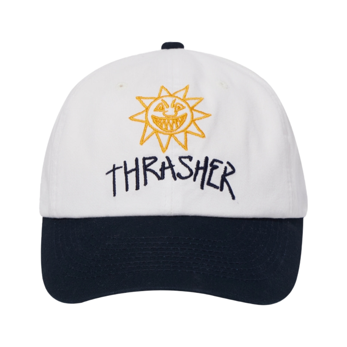 트레셔 스케치 로고 투톤 볼캡 아이보리(THRASHER Sketch Logo Two Tone Ball Cap Ivory)
