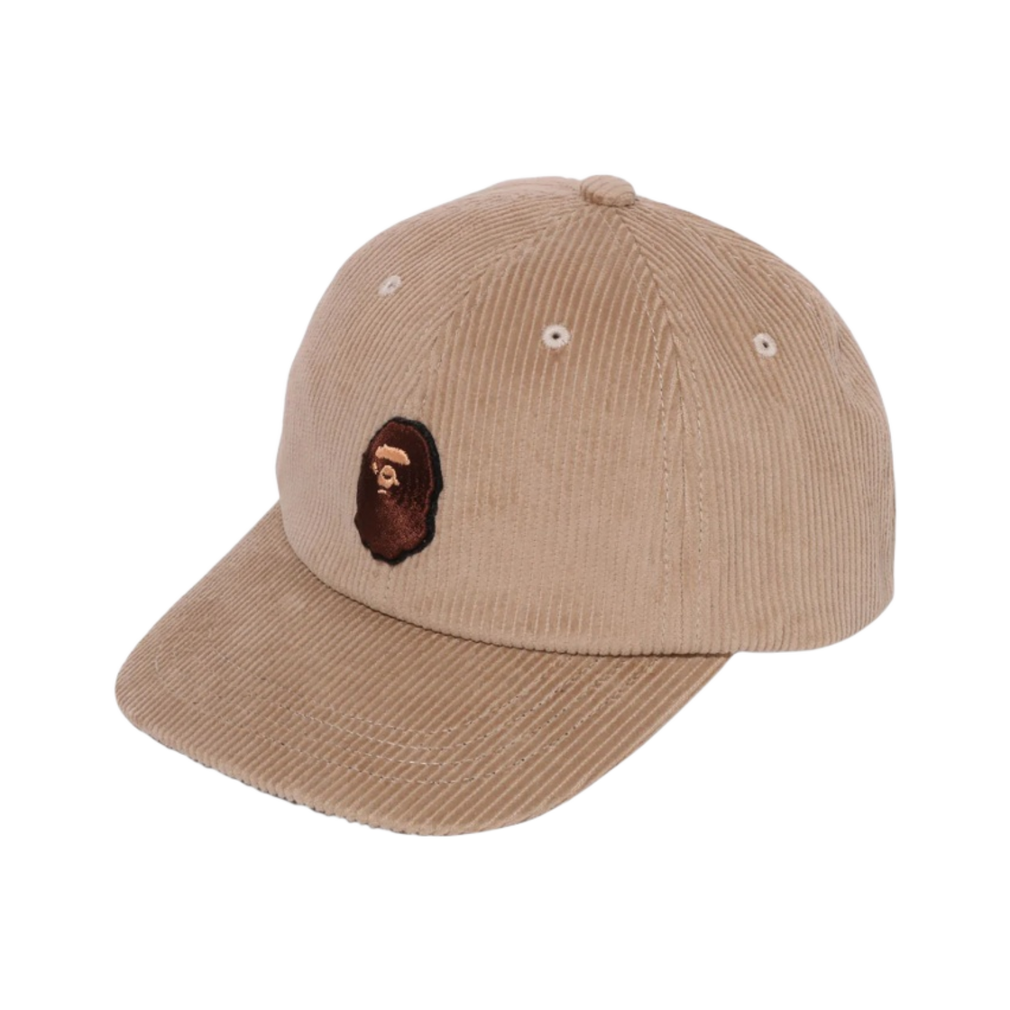 - BAPE Ape Head Corduroy Cap Beige