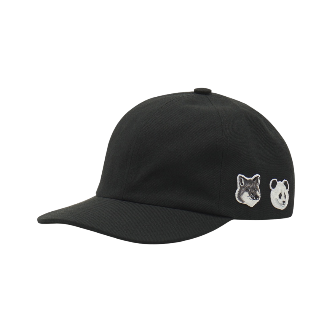 메종 키츠네 청두 6P 캡 블랙(Maison Kitsune Chengdu 6p Cap Black) - 1