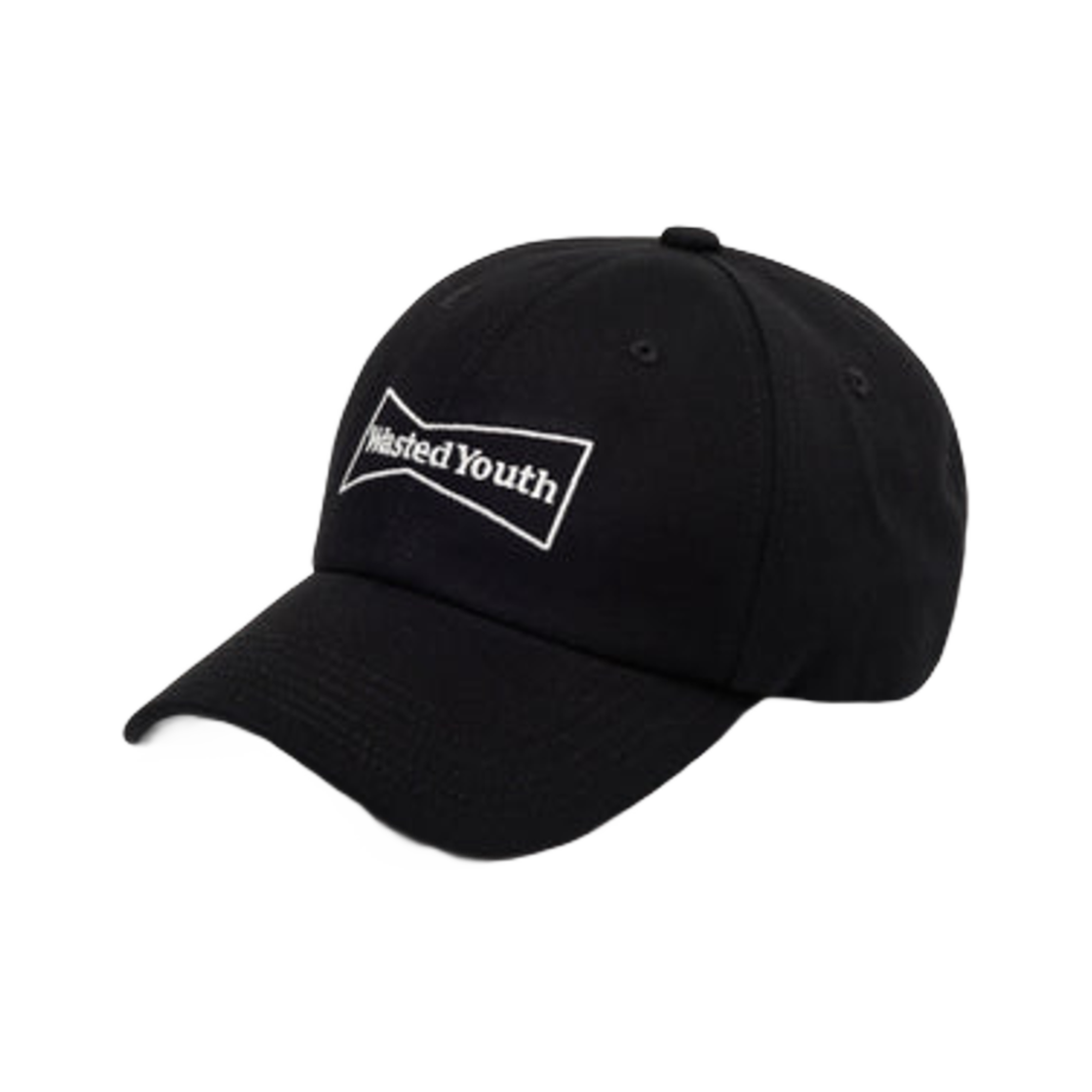 베르디 웨이스티드 유스 6 패널 캡 블랙(Verdy Wasted Youth 6 Panel Cap Black)