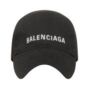 Balenciaga Logo Cap Black