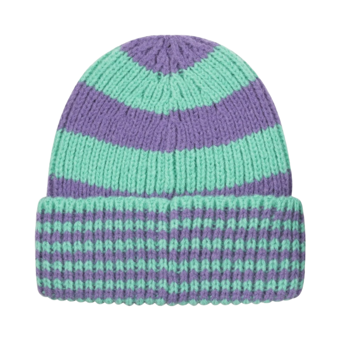 스투시 스트라이프 빅 베이직 비니 그린(Stussy Striped Big Basic Beanie Green) - 2
