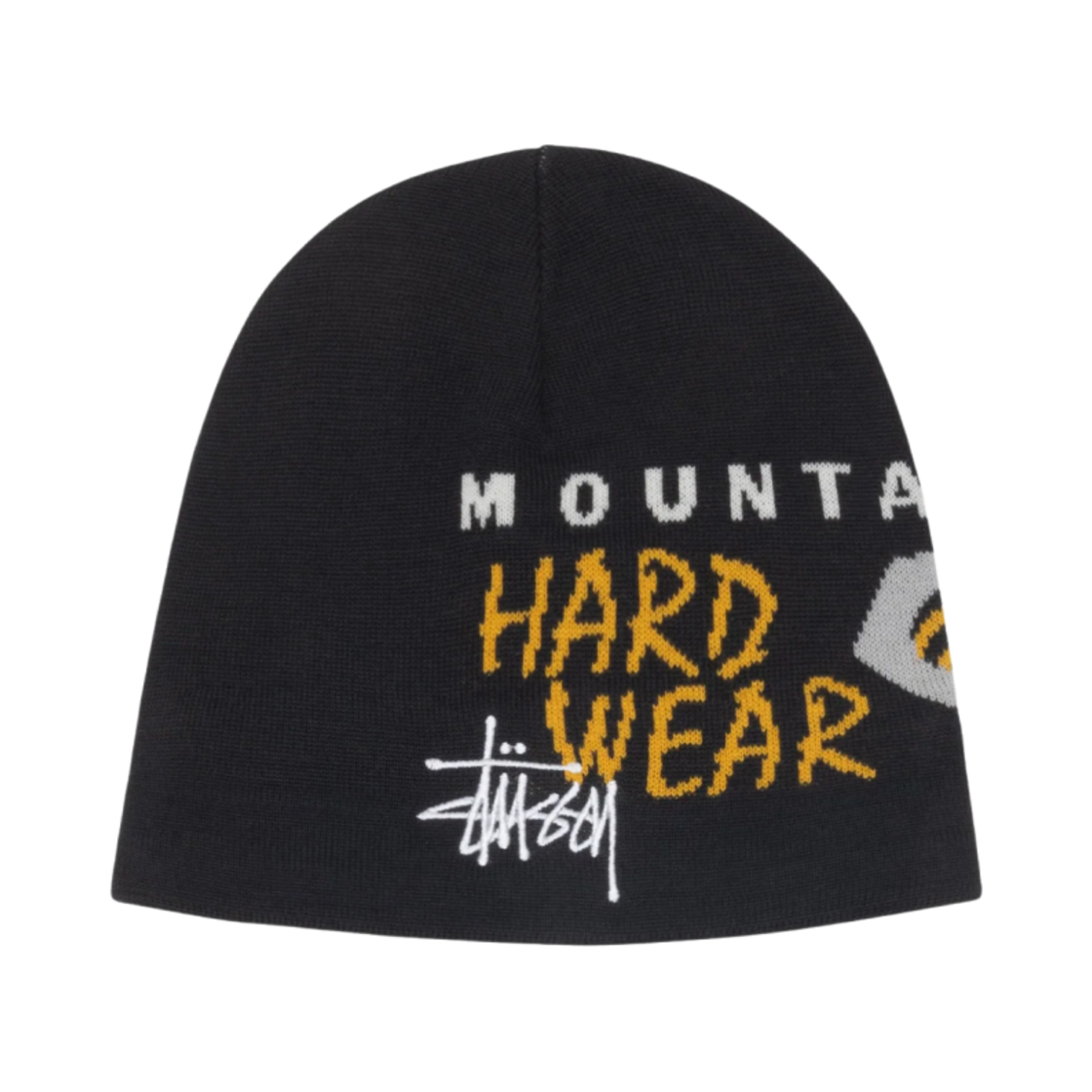 스투시 x 마운틴 하드웨어 실럼 돔 비니 블랙(Stussy x Mountain Hardwear Caelum Dome Beanie Black)