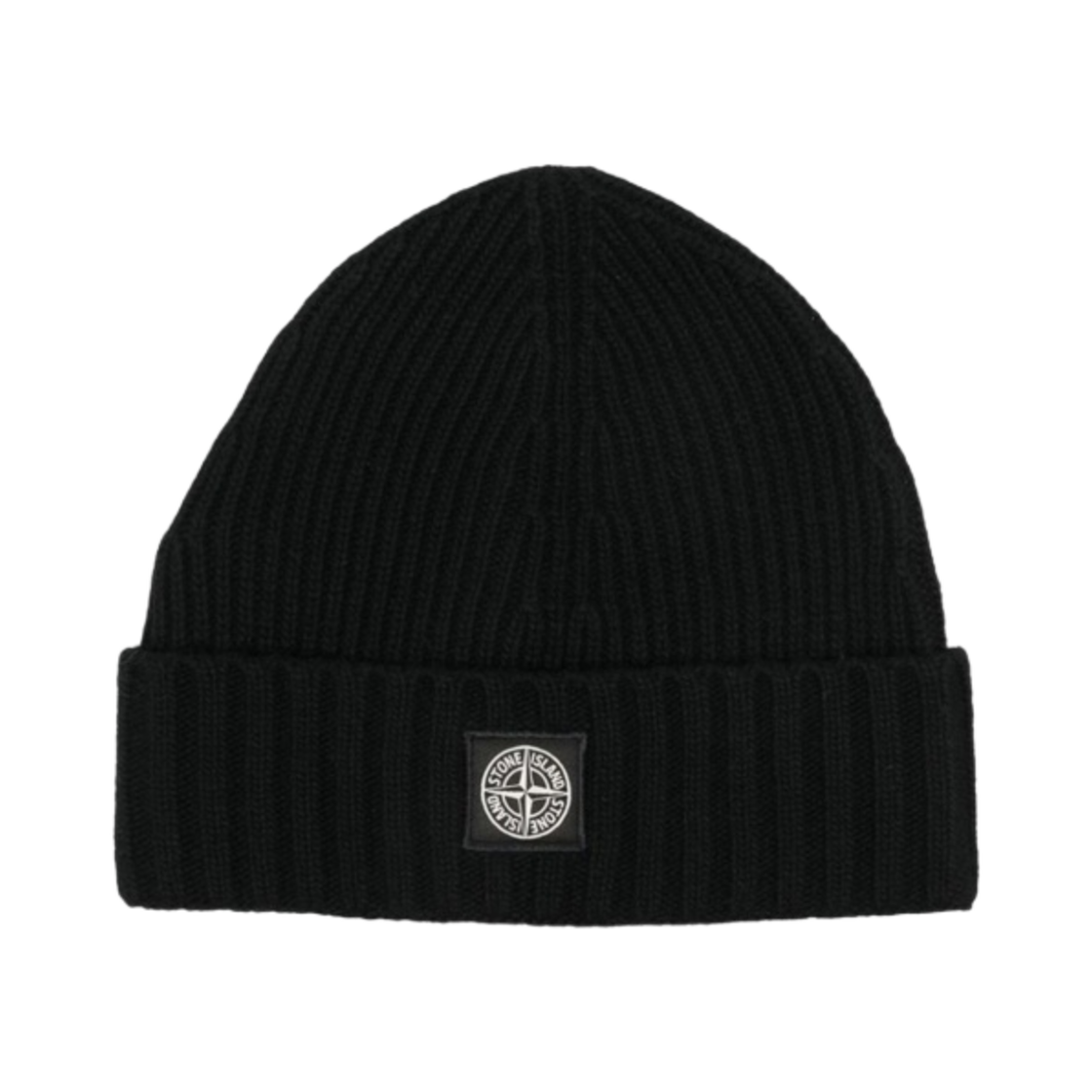 (키즈) 스톤 아일랜드 N03A8 비니 블랙 - 22FW((Kids) Stone Island N03A8 Beanie Black - 22FW) - 1
