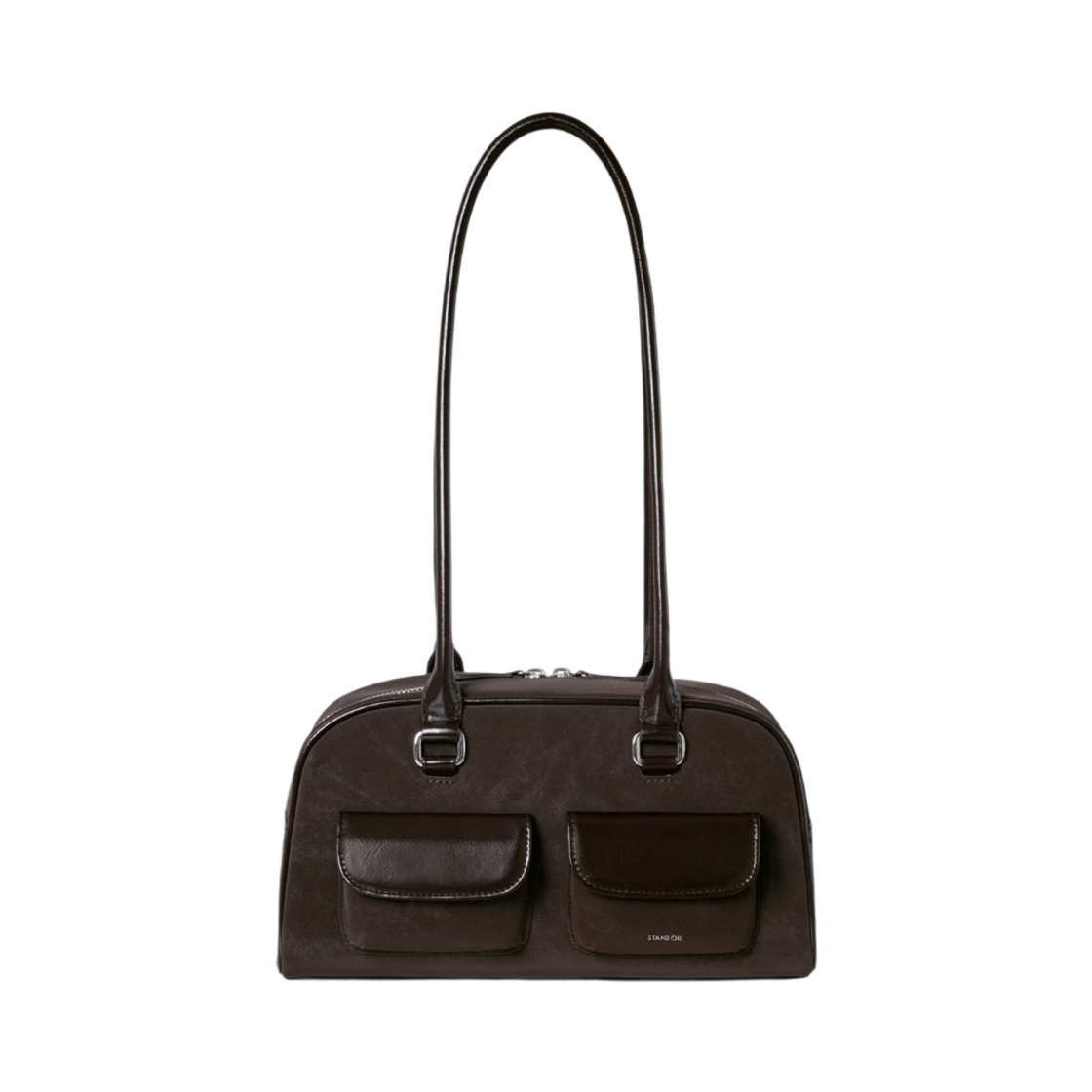 - Stand Oil Chubby Bag Marron Combi