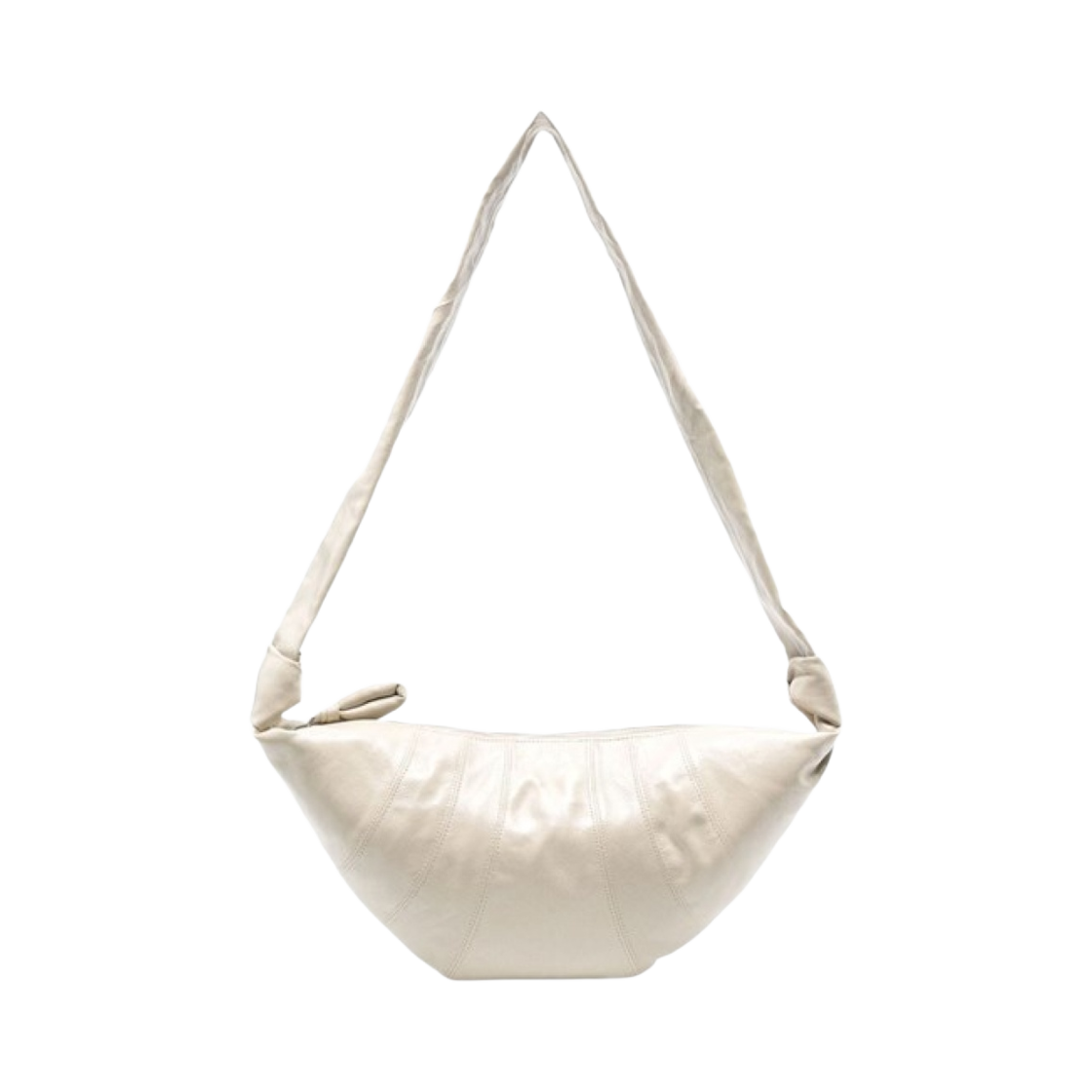 르메르 미디움 크루아상 백 코티드 코튼 더스티 매스틱