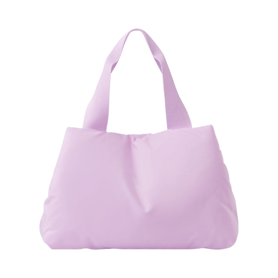 코스 패디드 쇼퍼백 라일락