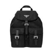 Prada Re-Nylon Small Backpack Black