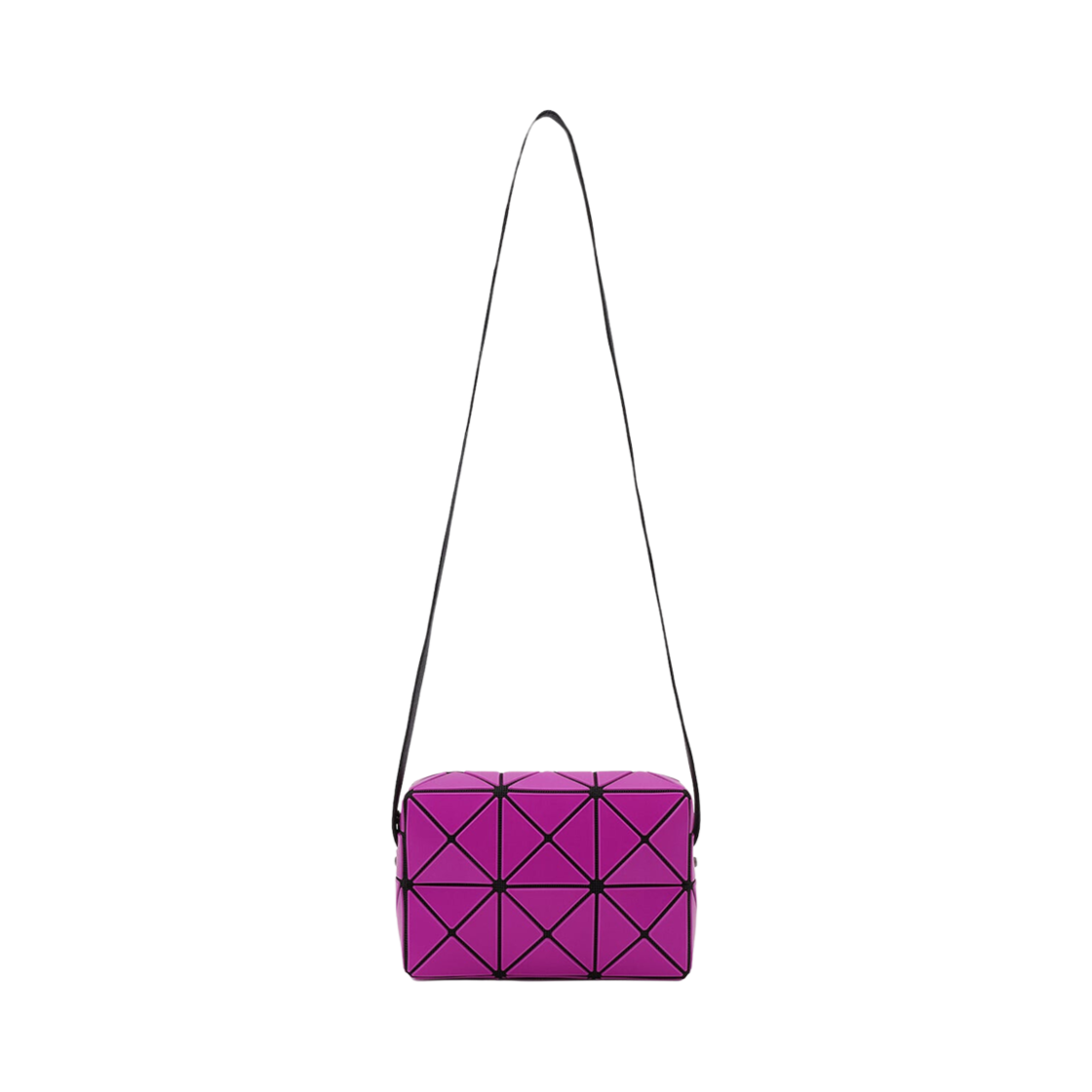 BAO BAO CUBOID ピンク　ISSEY MIYAKE Bao Bao Pink Metallic Cuboid Shoulder Bag Pink BB56AG671