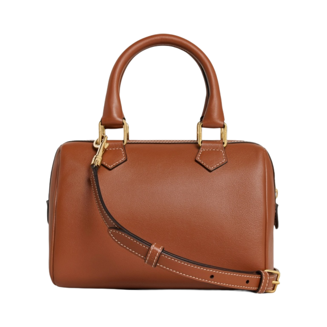 셀린느 스무스 카프스킨 스몰 보스턴백 레더 트리옹프 탄(Celine Small Boston Cuir Triomphe in Smooth Calfskin Tan) - 3