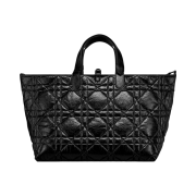 Dior Large Toujours Bag Black Crinkled