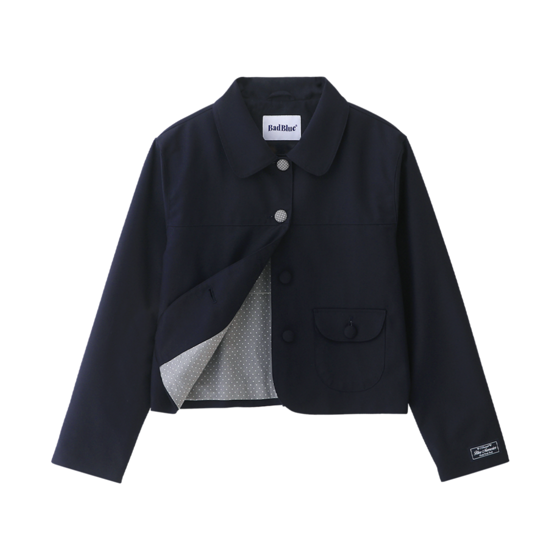 배드블루 엔도트 블레이져 자켓 네이비(BadBlue Endot Blazer Jacket Navy)