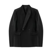Wooyoungmi Wool Double Jacket Black - 24FW