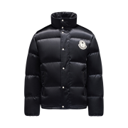 Moncler x Palm Angels Yountville Short Down Jacket Black - 21FW