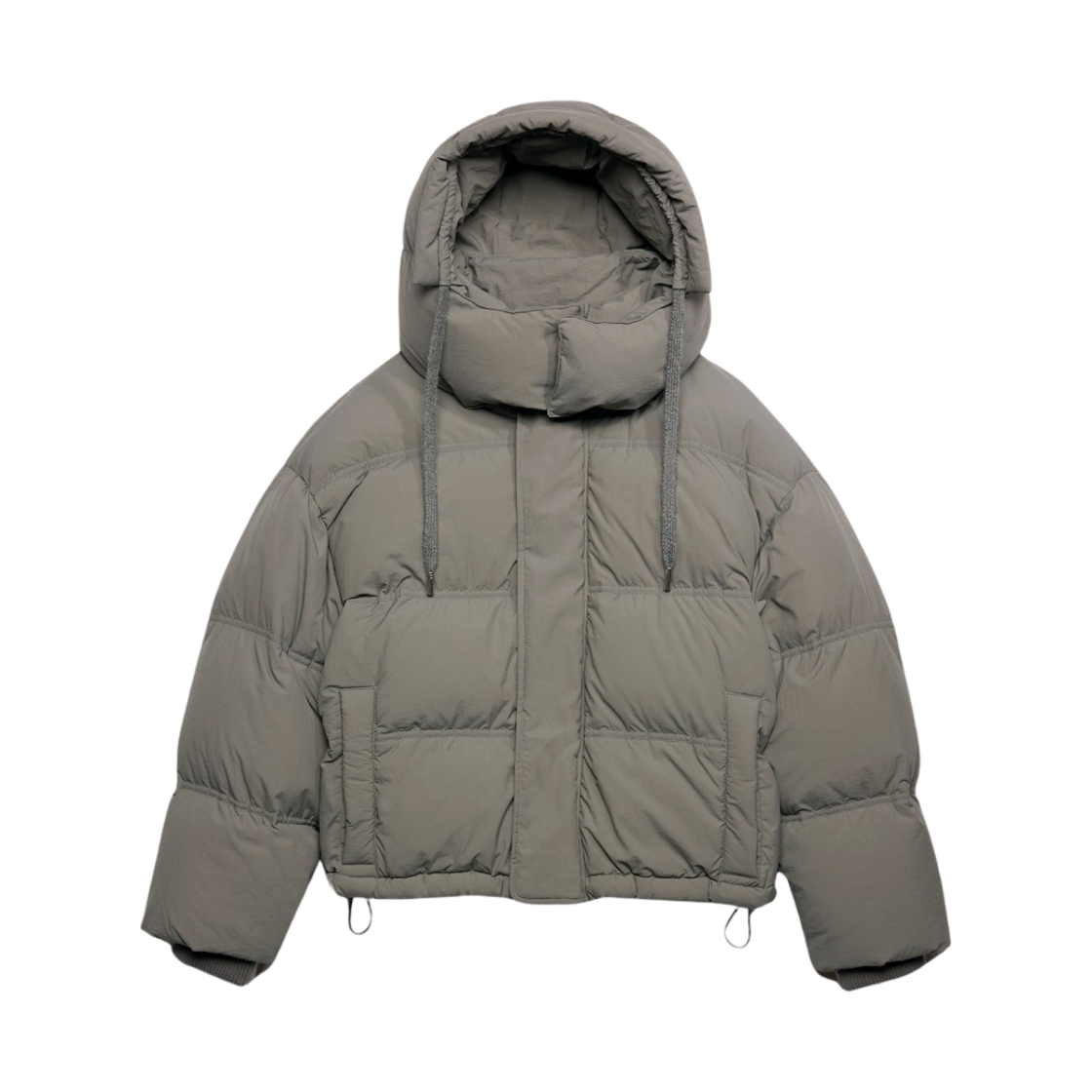 아미 알렉산드레 마티우시 다운 자켓 미네랄 그레이(AMI Alexandre Mattiussi Down Jacket Mineral Grey)