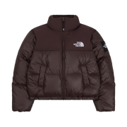 (W) The North Face White Label Novelty Nuptse Down Jacket Cocoa Brown