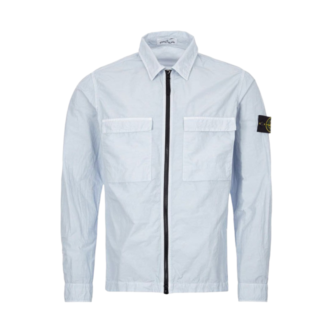 스톤 아일랜드 11102 나슬란 라이트 오버셔츠 스카이 블루 - 20SS