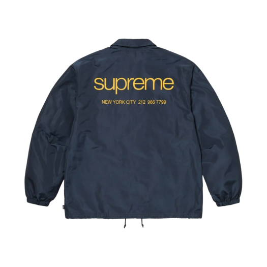 슈프림 NYC 코치 자켓 블랙 - 23FW | Supreme | KREAM