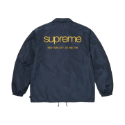 Supreme NYC Coaches Jacket Navy - 23FW