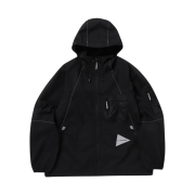 And Wander Breath Rip Hoodie Black