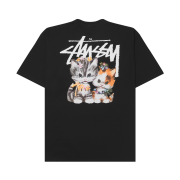 Stussy Kittens T-Shirt Black