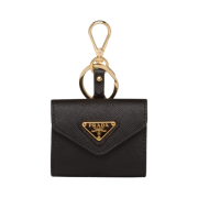 Prada Saffiano Leather AirPods Pro Case Black