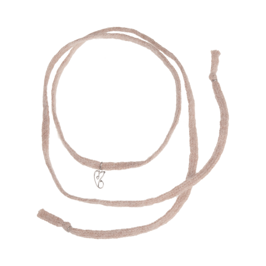 AJ025 Aloi Fairy Heart Knit Necklace