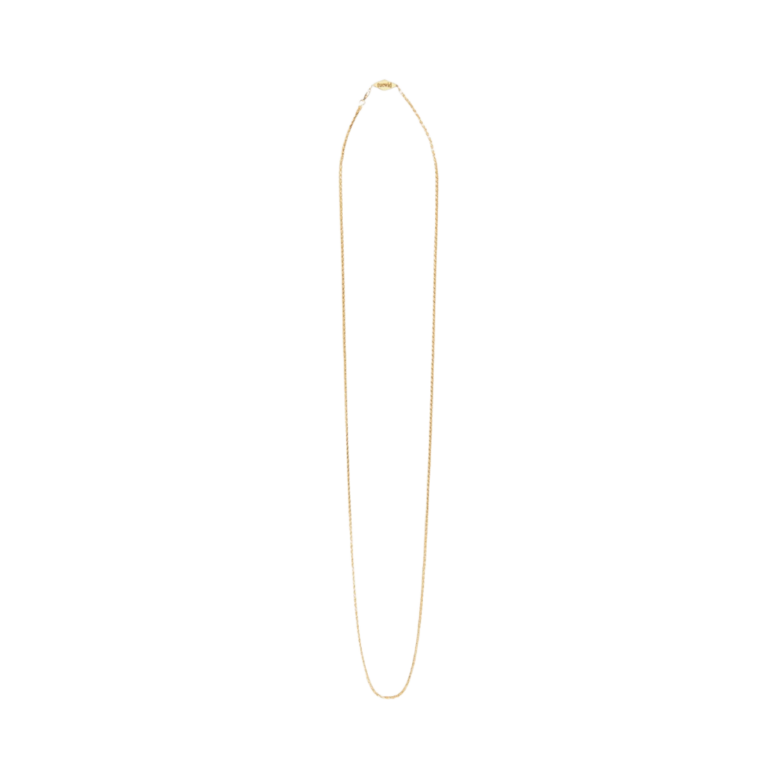 - Tuewid Rope Chain Necklace Gold