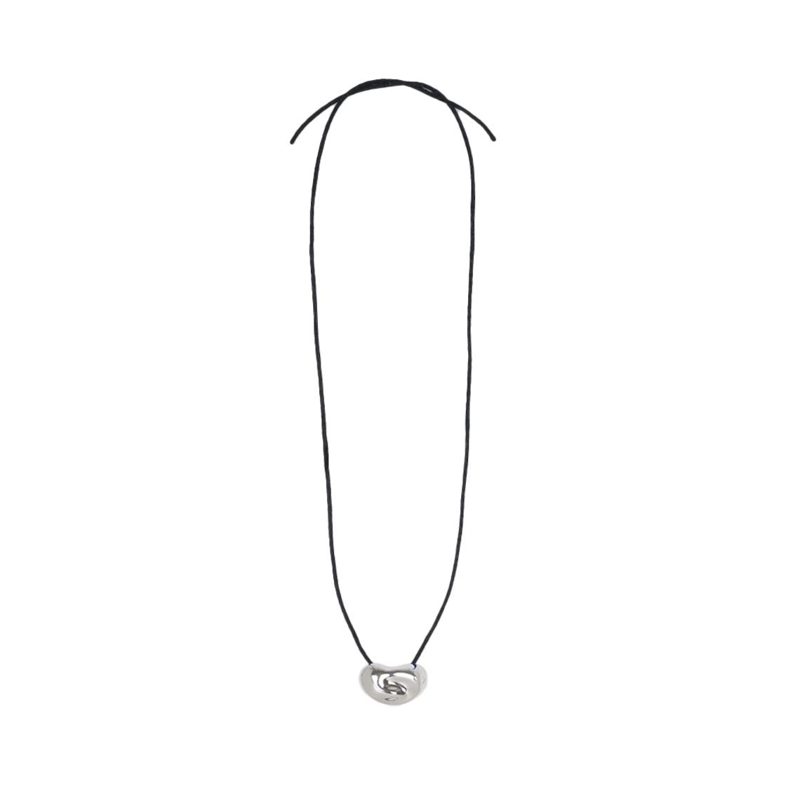 100480 ACOC Pebble Necklace Silver