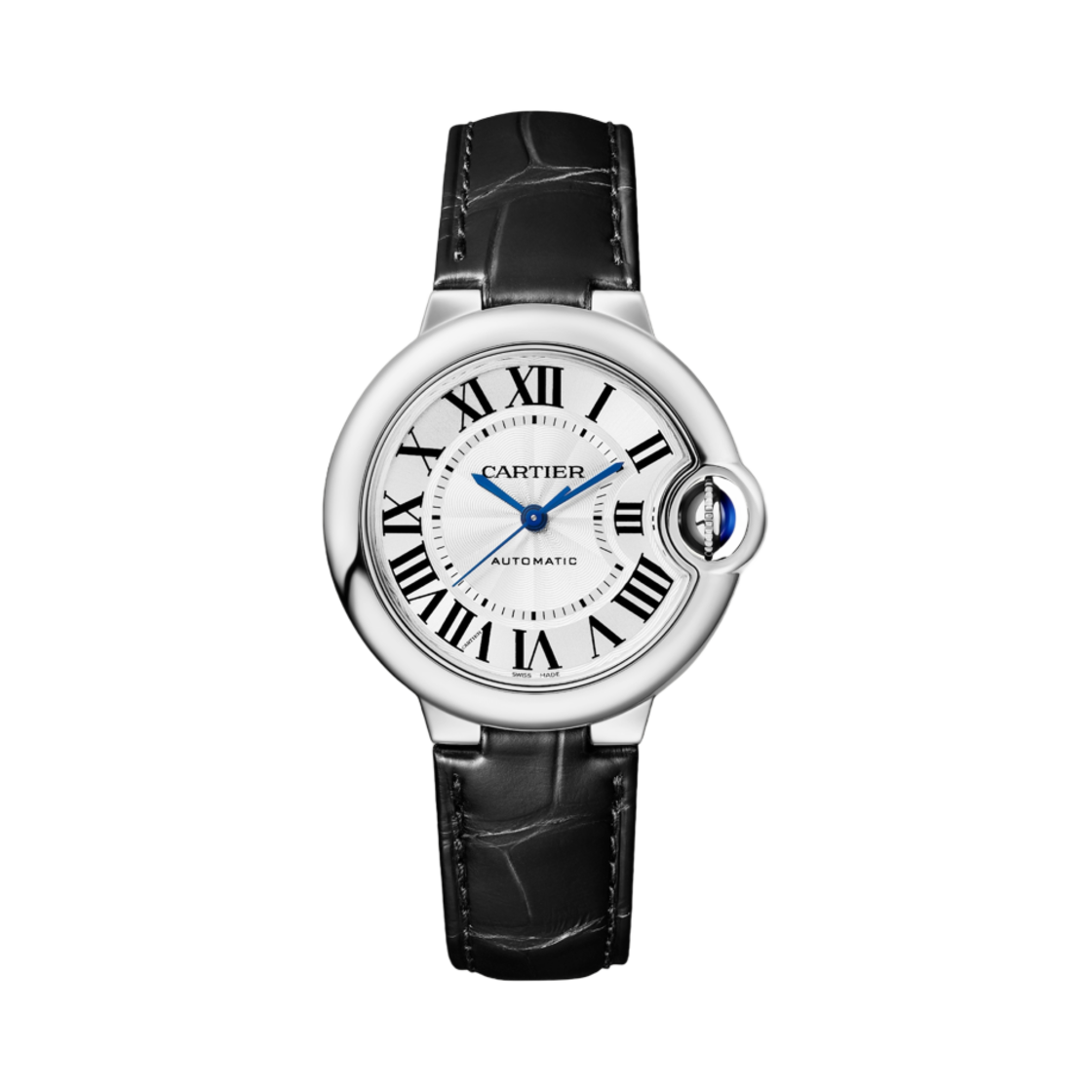 까르띠에 발롱 블루 드 워치 33mm 스틸 레더(Cartier Ballon Bleu de Watch 33mm Steel Leather)