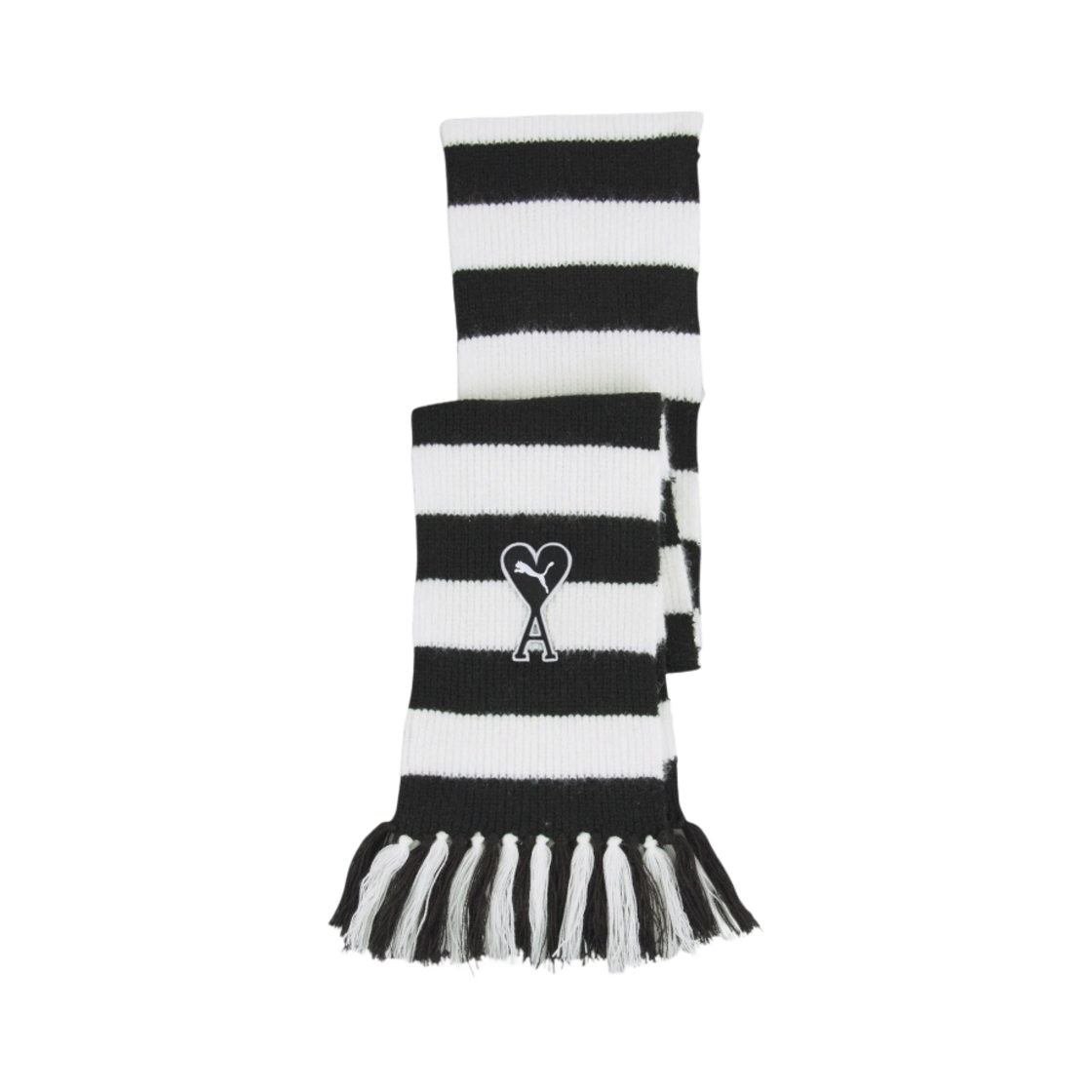 푸마 x 아미 스카프 블랙 화이트(Puma x AMI Scarf Black White)