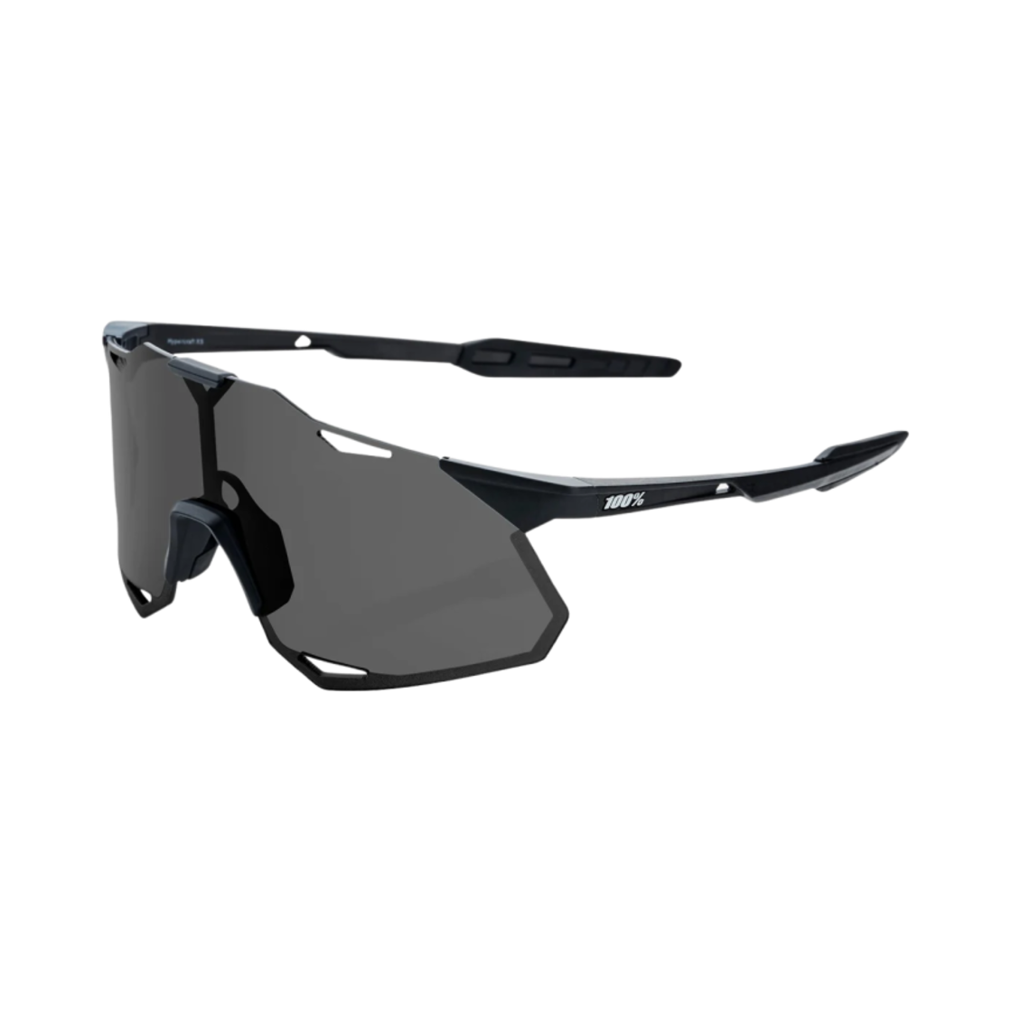 100퍼센트 하이퍼크래프트 XS 매트 블랙 스모크 렌즈(100% Hypercraft XS Matte Black Smoke Lens) - 2