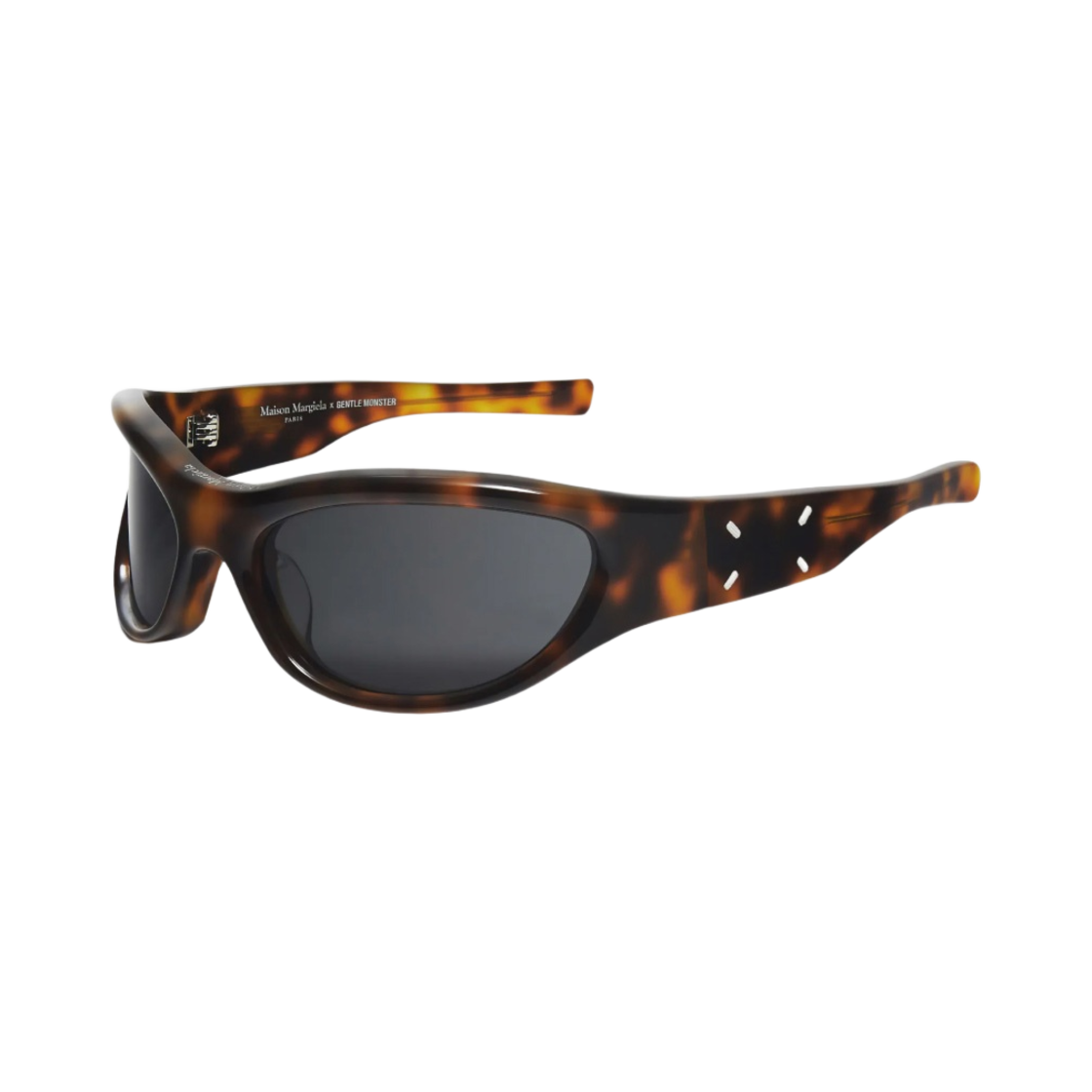 젠틀 몬스터 x 메종 마르지엘라 MM003 브라운 톨토이즈 블랙(Gentle Monster x Maison Margiela MM003 Brown Tortoise Black) - 1