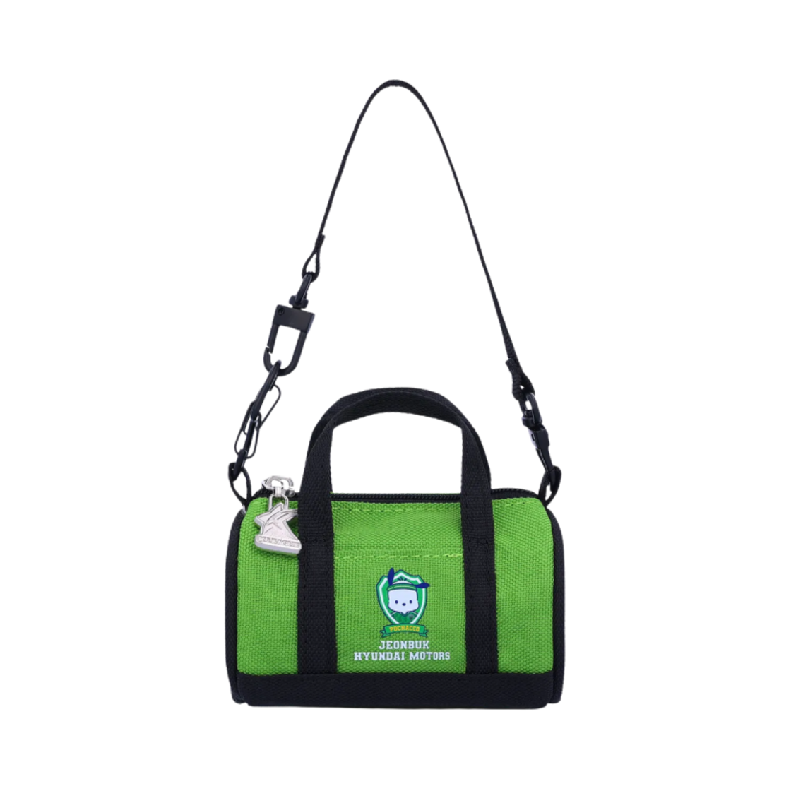 K 리그 x 산리오 캐릭터즈 2025 백 타입 가방 고리 포차코 전북 현대 모터스 그린(K League x Sanrio Characters 2025 Bag Type Bag Hook Pochacco Jeonbuk Hyundai Motors Green)